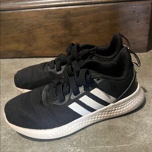 Adidas Black and White Sneakers